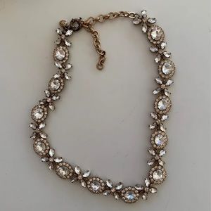j crew crystal necklace